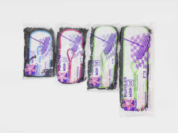 อะไหล่ผ้าม็อปดันฝุ่น ผ้าเทา