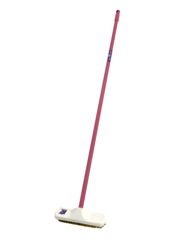 แปรงถูพื้นขนทองเหลือง POP